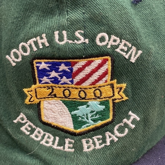 Pebble Beach 100th U.S. Open 2000 USGA member hat ball cap - Picture 5 of 6